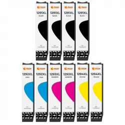 Pccom Essential Cartucho Tinta Compatible Epson T1291/T1292/T1293/T1294 Negro/Cian/Magenta/Amarillo Pack 10
