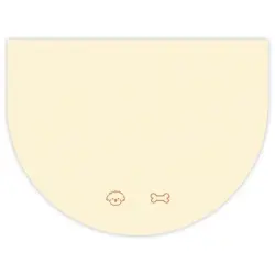 UAMLY Alfombrilla antideslizante para la hora de comer del perro - 1 pieza