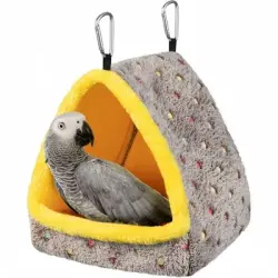 ZooVenture Nido cálido y cama cómoda para loros y guacamayos - L
