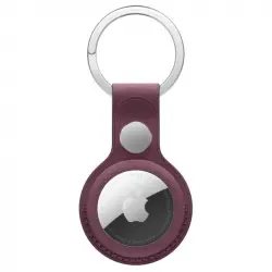 Apple FineWoven Key Ring Llavero de Trenzado Fino para AirTag Rojo Mora