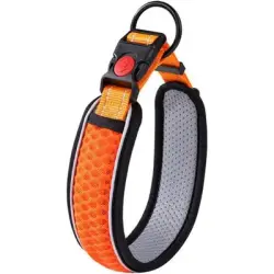 HausPets Collar ajustable de malla reflectante perros, nailon ultraligero - Artículo 1