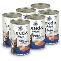 Lenda Urban Comida Húmeda para Gatos Pollo y Atún - 6 x 400 g