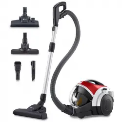 LG Kompressor VK8506NHAG Aspiradora Trineo sin Bolsa 650W Roja