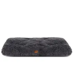 Nobleza Cama Lavable gris oscura para Perros - 122x74cm