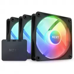 NZXT F120 RGB Core Triple Pack Ventilador Suplementario 120mm Negro