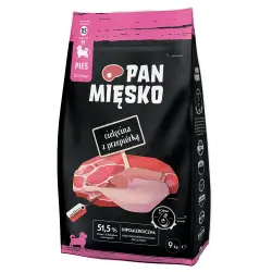 Pan Mięsko XS Puppy ternera con codorniz - 9 kg