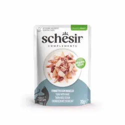 Schesir Complements Filete en gelatina 6 x 70 g en bolsitas - Atún con merluza