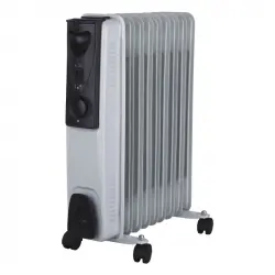 Svan SCRA2000 Radiador de Aceite 2000W 9 Elementos Blanco