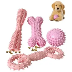 UAMLY  interactivo para perros para masticar - rosa