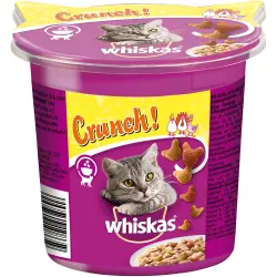 Whiskas Crunch con pollo, pavo y pato - Pack % - 5 x 100 g