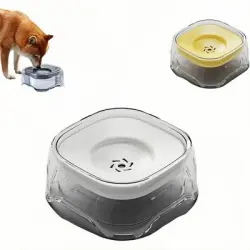 ZooVenture Bebedero de 2 litros para perros y gatos - Blanco