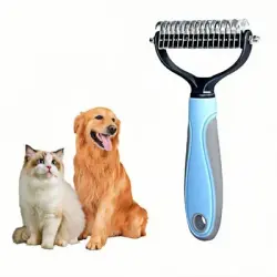 ZooVenture Cepillo para el subpelo de perros y gatos - 1 pieza