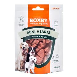 Snack Boxby Puppy mini corazones 100 gr.