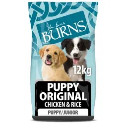 Burns Puppy Original con pollo y arroz - 12 kg