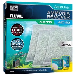 Fluval AquaClear Carga Elimina Amoníaco para acuario - 3 uds.