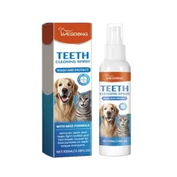 IntiMeg Spray refrescante para el aliento de mascotas - Una pieza