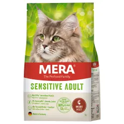 MERA Cats Sensitive Adult Insect pienso para gatos - 2 kg