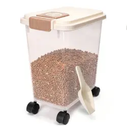 Nobleza Perro Recipiente para comida Contenedor de Comida para Mascotas - 20 l/7.5KG