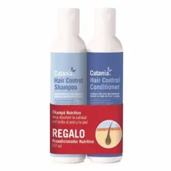 Pack champú + acondicionador Cutania Hair Control olor Neutro