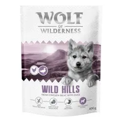 Pato Wolf of Wilderness Junior "Wild Hills" - sin cereales - 400 g