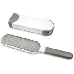 Pawffee Cepillo electrostático doble cara para pelo, ideal sofás y ropa - 1 pieza