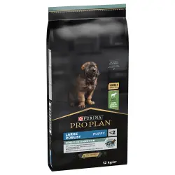 Purina Pro Plan 12 / 14 kg pienso para perros en oferta: 2 kg ¡gratis! - Large Robust Puppy OptiDigest cordero (10 + 2 kg)
