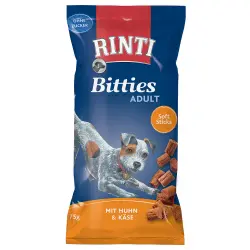 Rinti Bitties Adulto - 75 g de pollo con queso