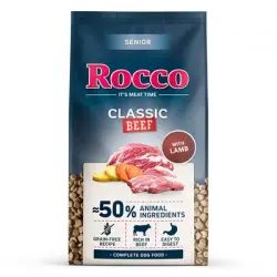 Rocco Senior Classic vacuno con cordero - 10 kg