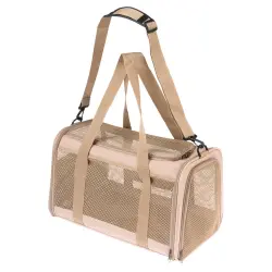 TIAKI Mesh bolsa de transporte para mascotas - L 46 x An 28 x Al 28 cm