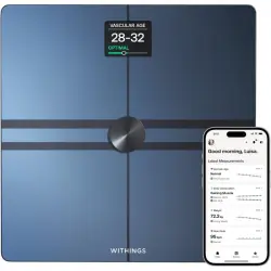 Withings Body Comp Balança de Casa de Banho WiFi com Análise Corporal Completa Preta