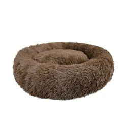 YAGU DESCANSO CUNA DONUT ANTIESTRES MARRON - T-2 65 x 65 x 15 CM
