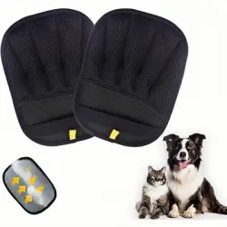 ZooVenture Guantes para el cuidado de mascotas - 2 piezas