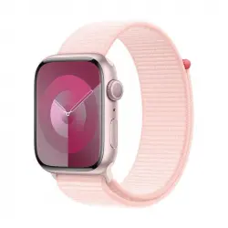 Apple Watch Series 9 GPS + Cellullar 45mm Caja de Aluminio Rosa + Correa Deportiva Rosa Sport Loop