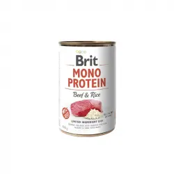 Brit mono protein ternera latas para perro 6 x 400 Gr
