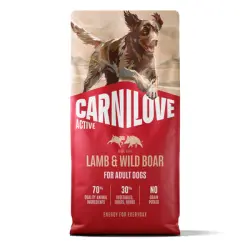 Carnilove Active Adult con cordero y jabalí - 12 kg