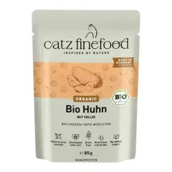 catz finefood bio 12 x 85 g - No.503 Pollo ecológico