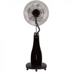 Create Air Mist Ventilador de Pie de Exterior con Nebulizador Oscilante Ultrasilencioso 90W Negro
