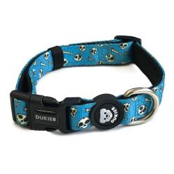 Dukier Collar Estampado Calaveras para perros