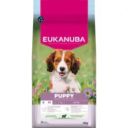 Eukanuba Premium Nutrition Puppy Small & Medium Breed cordero y arroz - 12 kg