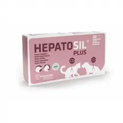 Hepatosil Plus Suplemento Hepatico en Perros de Razas Pequeñas, Comprimidos 30
