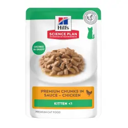 Hill's Science Plan Kitten Pollo sobre en salsa 85 g