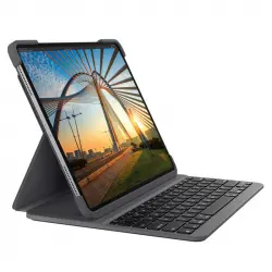 Logitech Slim Folio Pro Funda con Teclado Retroiluminado para iPad Pro 11" (1/2/3/4 Generación)