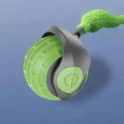 MCBOSON Bola automática para gatos, velocidades ajustables. - Verde