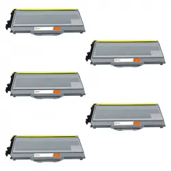 Pccom Essential Brother Tn2120/tn2110/tn360 Tóner Compatible Negro Pack 5