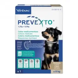 Prevexto Collar Antiparasitario para Perros Virbac, 70 cm