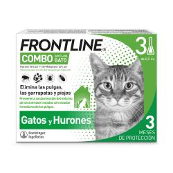 Frontline Combo gato 3 unid.