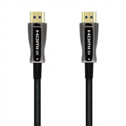 Aisens Cable HDMI v2.1 AOC Ultra Alta Velocidad con Ethernet 8K Macho/Macho 50m Negro