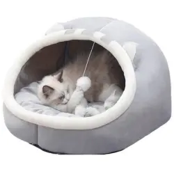 FurryFusion Cama para gatos semicerrada - Artículo 1
