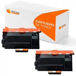 Pccom Essential Brother TN3430/TN3480 Tóner Compatible Negro Pack 2