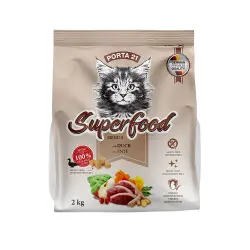 Porta 21 Superfood Menu 2 kg para gatos: ¡30 % de descuento! - Menu 2 con pato